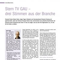 Stern TV Gau - drei Stimmen aus der Branche