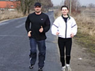 Lauftraining Robert Rode & Kerstin Vanselow